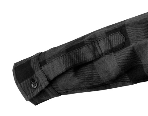 Koszula flanelowa, szara, rozmiar XXXL