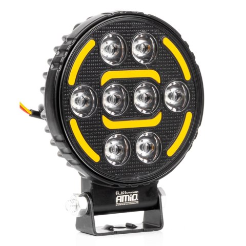 Lampa robocza halogen led szperacz awl80 48w 2400lm 12v 24v amio-04424