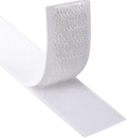 Rzep samoprzylepny biały 5m x 2,5cm Ruhhy 25999