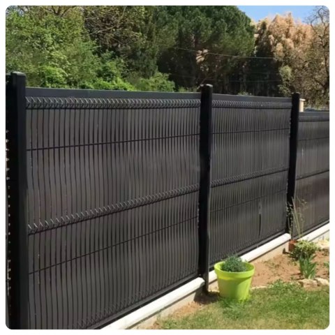 Siatka Cieniująca Na Ogrodzenie Płot Maskująca Szara 1.5M 25M 70g/m?