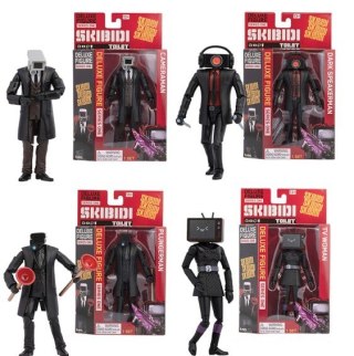 Skibidi toilet - figurki delux 15 cm
