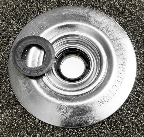 Szczotka druciana tarczowa 200 x 32 mm, drut karbowany, stalowy
