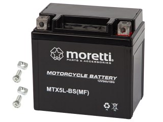 82-353# Akumulator motocyklowy 12v 5ah mtx5l-bs moretti