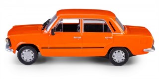 Pojazd prl fiat 125p pomarańczowy