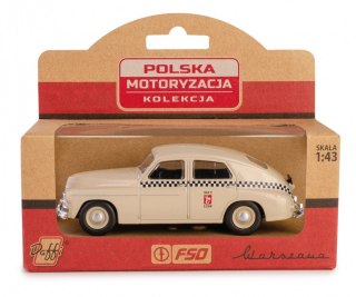 Pojazd prl warszawa m20 taxi piaskowy