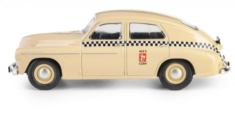 Pojazd prl warszawa m20 taxi piaskowy