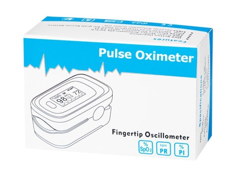51-760# Pulsoksymetr napalcowy pulsometr c101h1 blue`