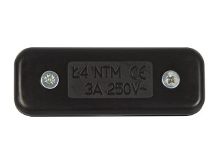 9787# Przełącznik przelotowy duży czarn 3a250v