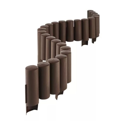Palisada ogrodowa IPAL Plus 2,4m brązowa