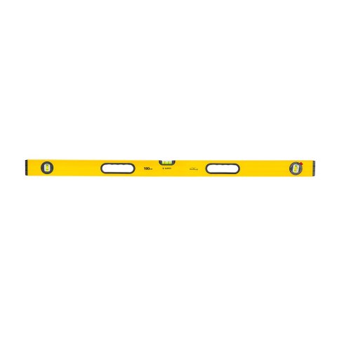 Poziomnica aluminiowa typ 600, 100 cm, 3 libelle