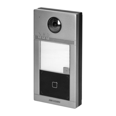 HIKVISION DS-KV8113-WME1(C) metalowa stacja zewnętrzna jednorodzinna Wi-Fi/IP dedykowana do samodzielnej pracy lub do współpracy