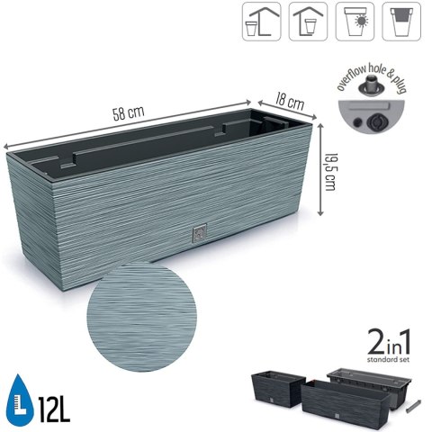 Skrzynka FURU CASE DFC600 - beton