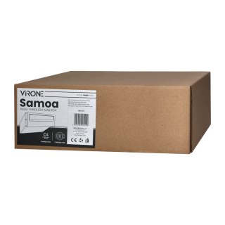 Skrzynka na listy SAMOA, inox