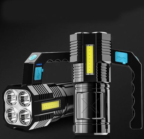 ZD102 Latarka wielofunkcyjna 5 x led