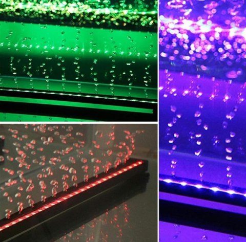 ZD87 Świetlówka led rgb akwarium 28cm