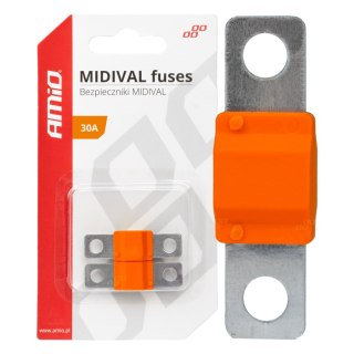 Bezpieczniki samochodowe midival mta 2 szt. 30a amio-03473