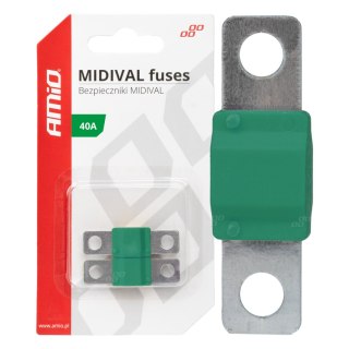 Bezpieczniki samochodowe midival mta 2 szt. 40a amio-03474