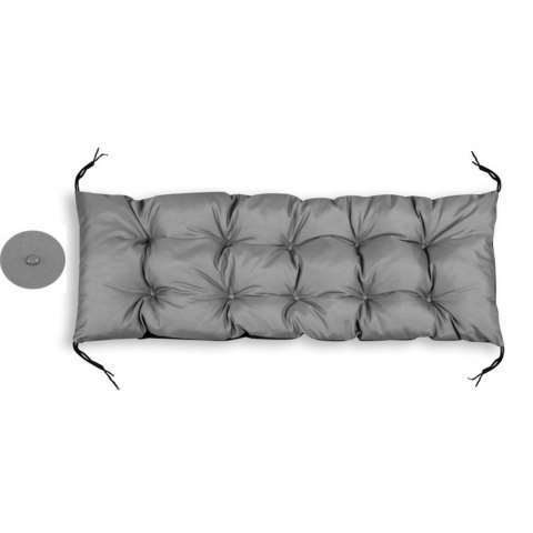 PODUSZKA OGRODOWA 100/50 CM SZARA