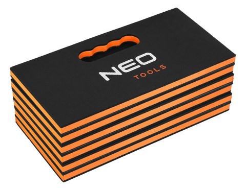 Składana mata do pracy pod samochodem, 1200 x 400 x 23 mm; 3 warstwy