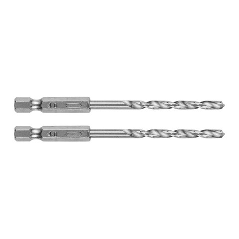 Wiertło do metalu Hex 4.0 mm, 2 szt.