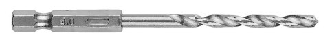 Wiertło do metalu Hex 4.0 mm, 2 szt.