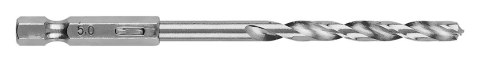 Wiertło do metalu Hex 5.0 mm, 2 szt.
