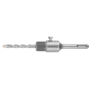 Adapter do otwornic SDS Plus oraz wiertło pilotujące M22 110 mm