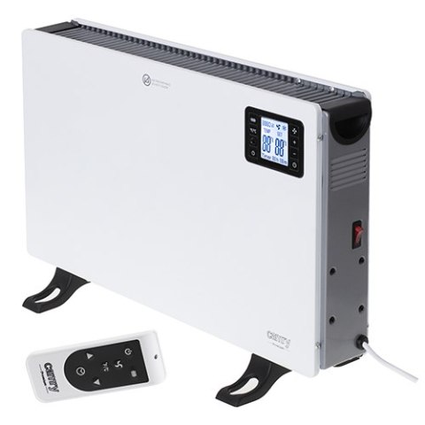 CR 7739 white Grzejnik konwektorowy lcd z pilotem