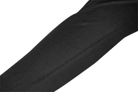 Koszulka z długim rękawem, czarna, rozmiar XXXL