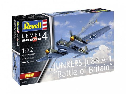 Model plastikowy junkers ju88 a-1 battle of britain