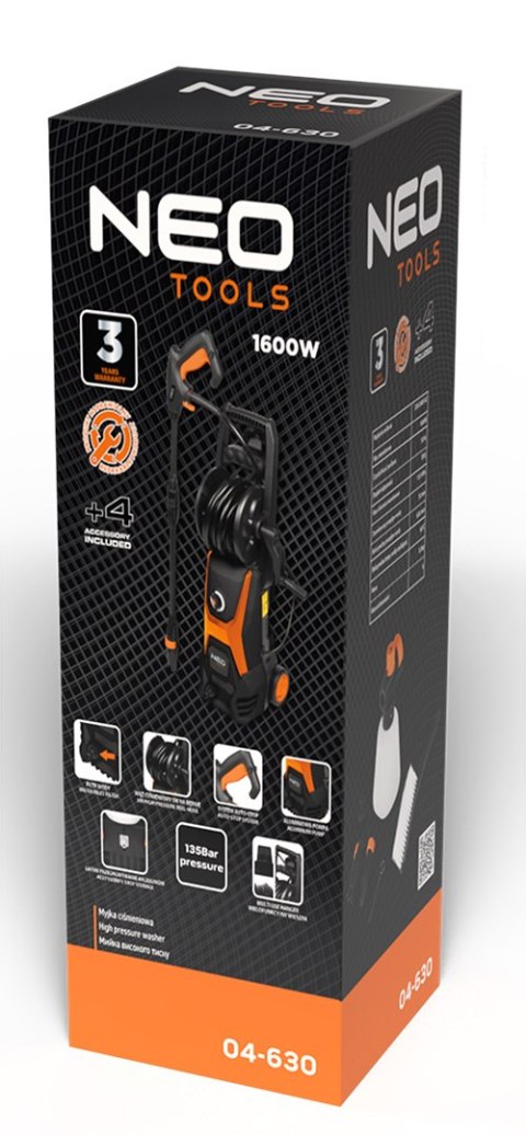 Myjka ciśnieniowa 1600W