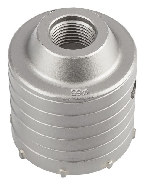 Otwornica widiowa 65 mm z adapterem HEX oraz wiertłem pilotującym