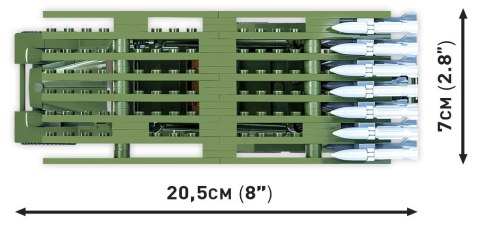 Klocki bm-13 katyusha (zis-6)