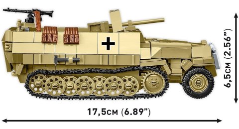 Klocki half-truck sd.kfz.251 500 klocków