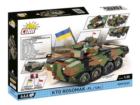 Klocki kto rosomak 666 klocków