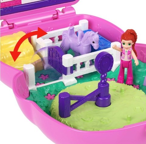 Zestaw polly pocket pony rodeo