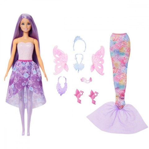 Lalka barbie baśniowe przebieranki