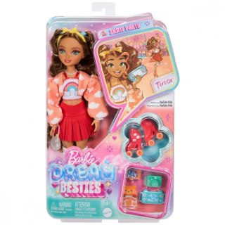 Lalka barbie dream besties modowa teresa na wrotkach