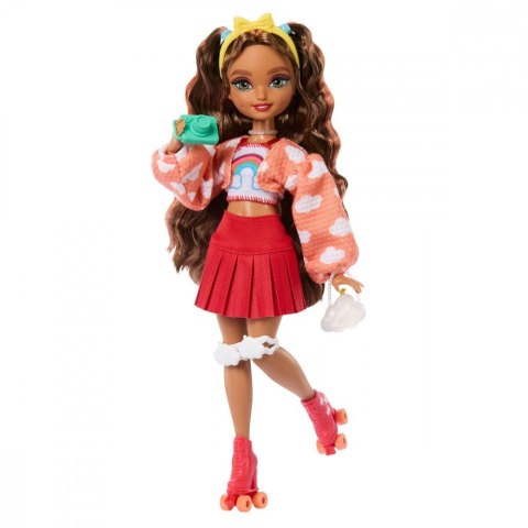 Lalka barbie dream besties modowa teresa na wrotkach