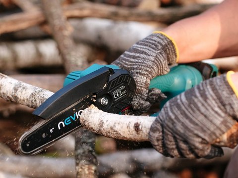 Piła łańcuchowa akumulatorowa NEVIQ 6" (L04302)