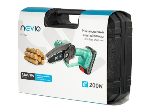 Piła łańcuchowa akumulatorowa NEVIQ 6" (L04302)