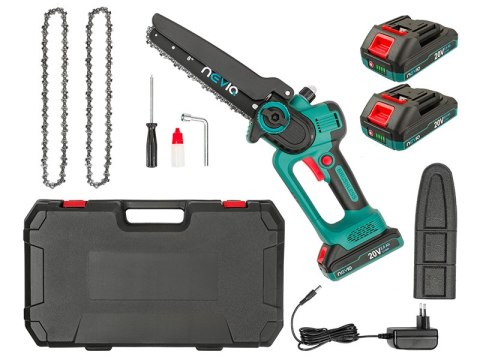 Piła łańcuchowa akumulatorowa NEVIQ 8"(LX8303) (silnik bezszczotkowy)