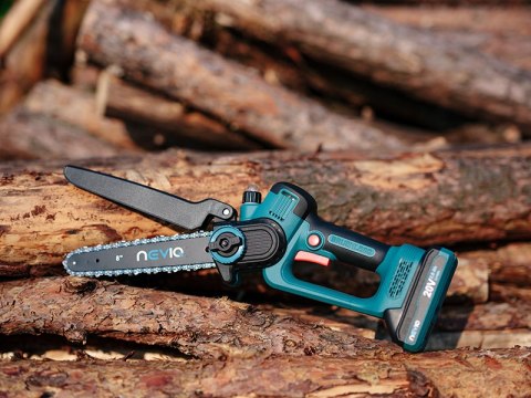 Piła łańcuchowa akumulatorowa NEVIQ 8"(LX8303) (silnik bezszczotkowy)