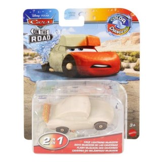 Pojazd auta zmieniający kolor, cave mcqueen
