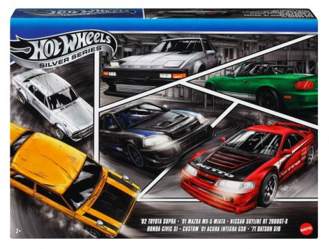 Samochody streets of japan 1:64 6-pak