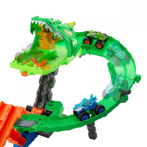 Tor samochodowy monster trucks smoczy wyścig zestaw