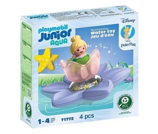 Zestaw z figurką junior & disney: dzwoneczek i magiczny kwiat do pływania