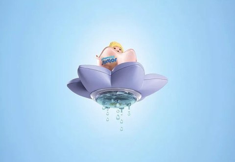 Zestaw z figurką junior & disney: dzwoneczek i magiczny kwiat do pływania