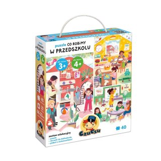 Puzzle co robimy w przedszkolu