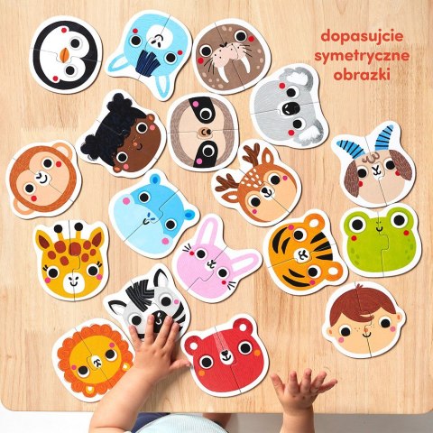Układanka pierwsze puzzle - buzie